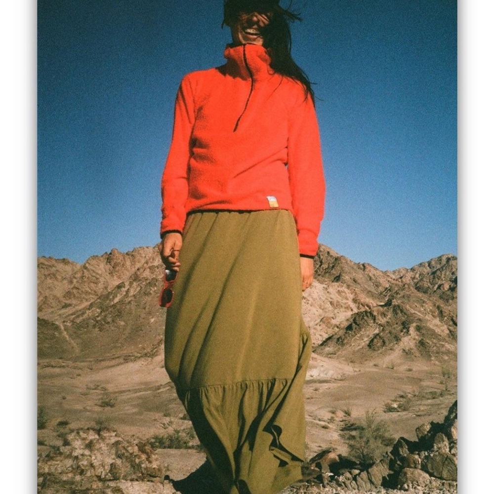 Senchi Lark Half Zip Hoodie, women’s medium